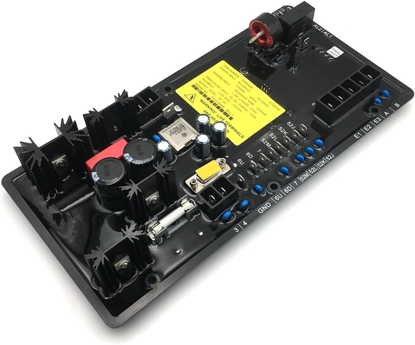 Automatic Voltage Regulator DVR2000E AVR Generator Voltage Regulator Stabilizer Marathon Alternator Spare Parts