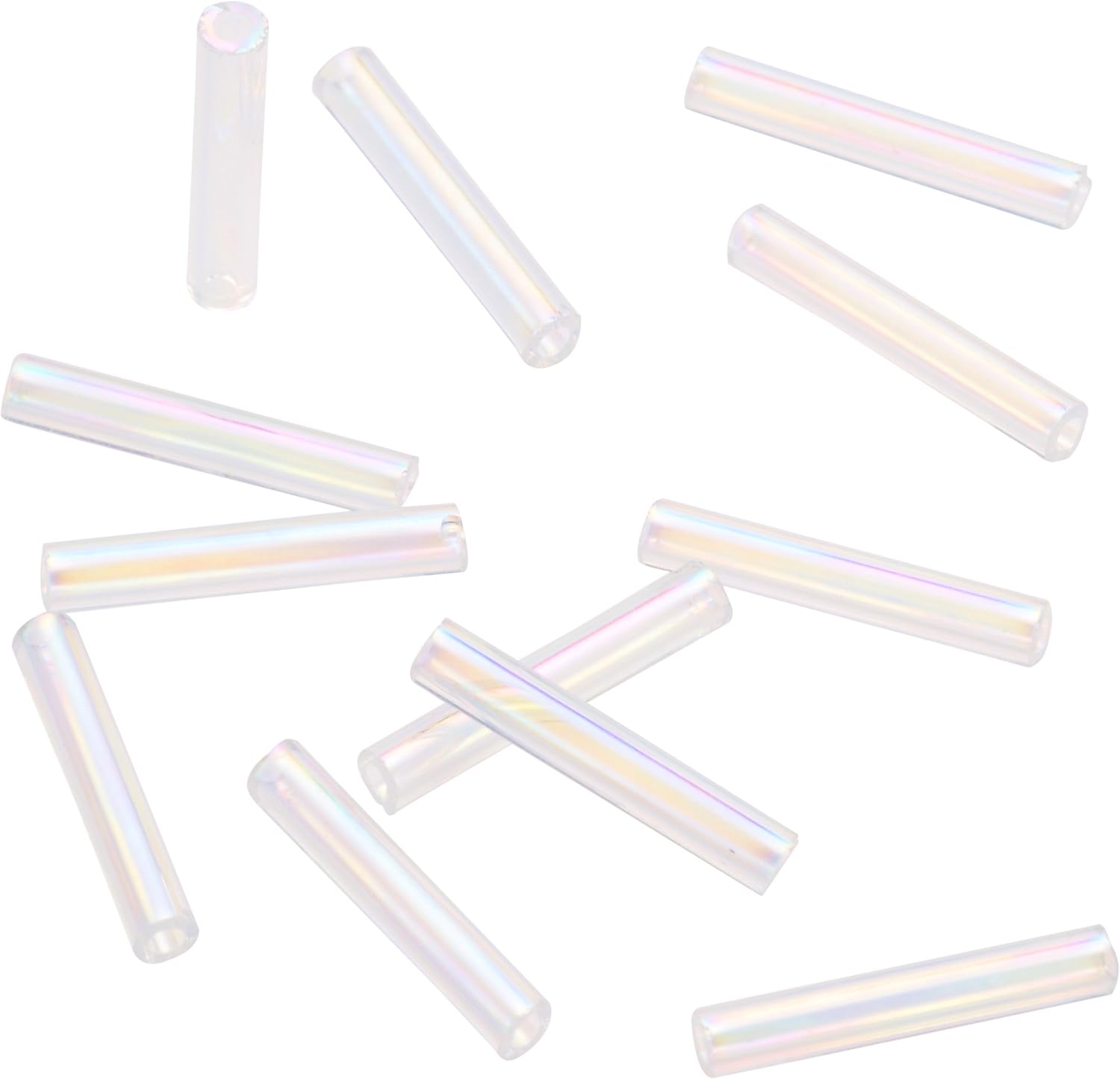 TOHO Bamboo Beads, Quarter Bamboo 6 Bundles, Threading Beads, Length: Approx. 0.5 inches (12 mm), No.161 (60 m)