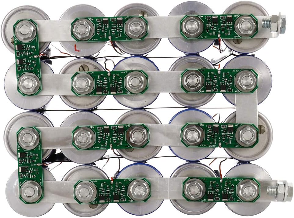 Maxwell 54V 150F Super Capacitor Battery 20pcs 3000farad ultracapacitor car Audio Amplifier 48Volts Solar Power System Home