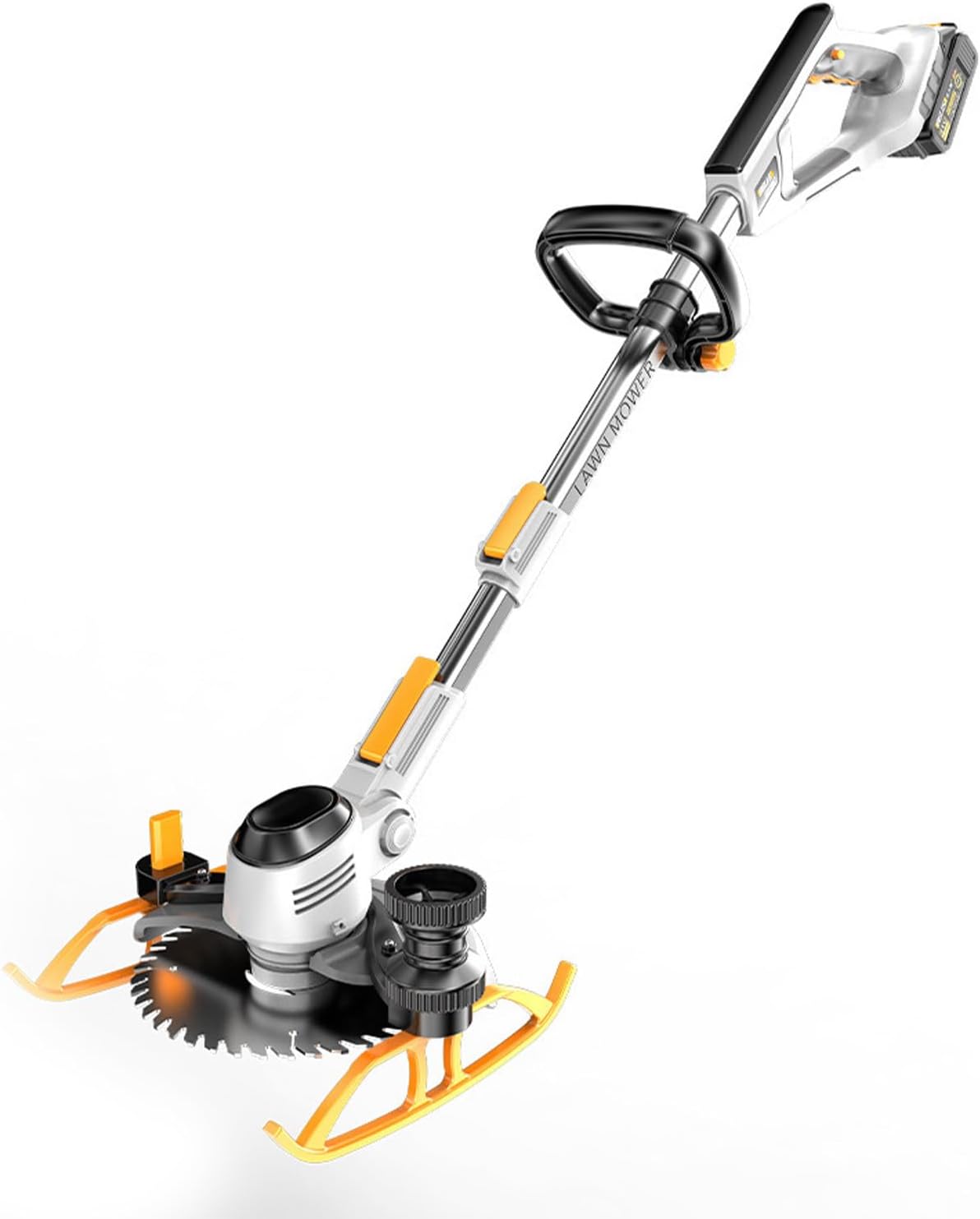 Weed Wacker Cordless - Battery Powered Weed Whacker Eater Rechargeable 3 in 1 - One 5c1500mA Battery, Weed Whacker Cordless 21V Electric Grass Edger Trimmer with Blade and Charger