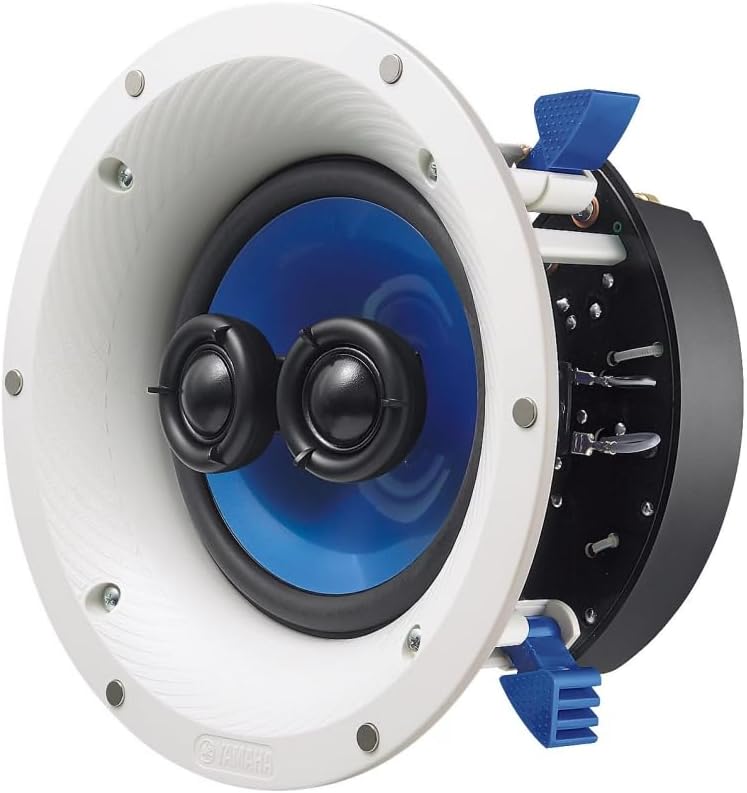 Yamaha NS-IC600 110 Watt 6.5-Inch 2-Way In-Ceiling Speakers - Pair (White)