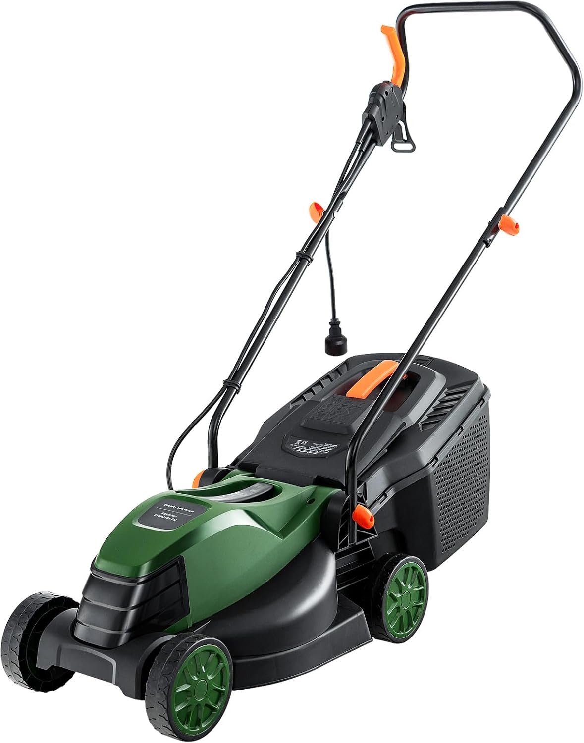 Goplus Lawn Mower, Electric Lawn Mowers with Grass Collection Box, 12 AMP Motor, 14