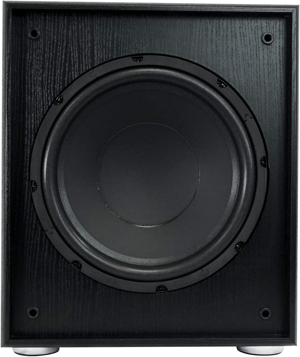 Rockville Rock Shaker 10 Black 600W Powered Subwoofer, Class-D Amp, Adjustable Crossover, MDF Enclosure, for Home Theater and Studio