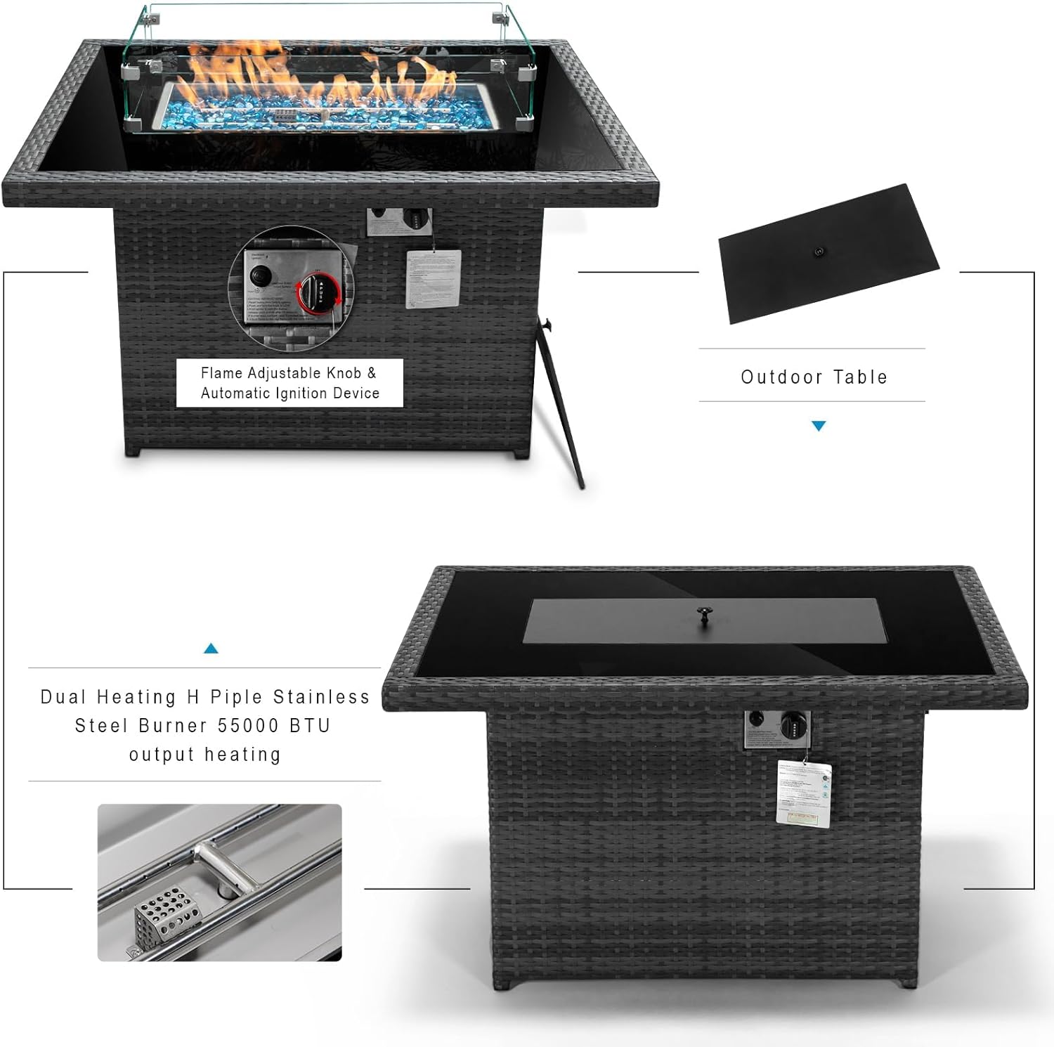 BULEXYARD PE Wicker 43