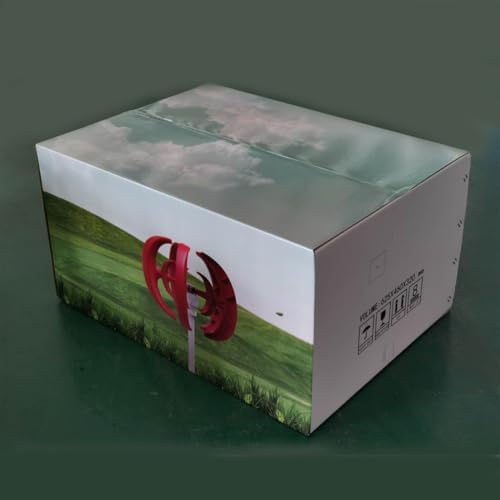 12000W Vertical Wind Turbine Generator | 12V 24V 48V Small Windmill with MPPT Controller for Noiseless Home & Camping Power Solutions