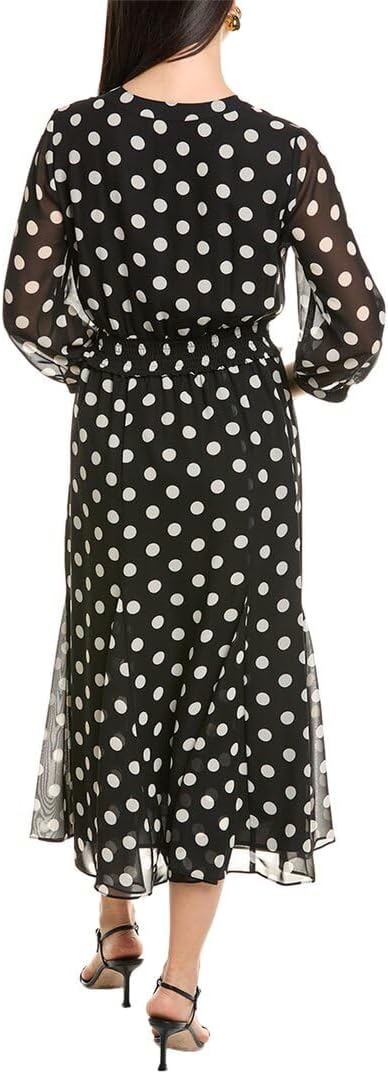 Anne Klein Women's Smocked Waist Midi