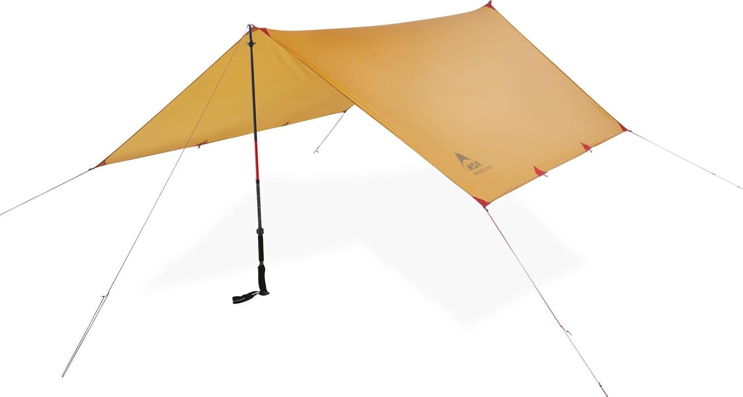 MSR Thru-Hiker Wing Canopy Camping Shelter, 100 Square Foot