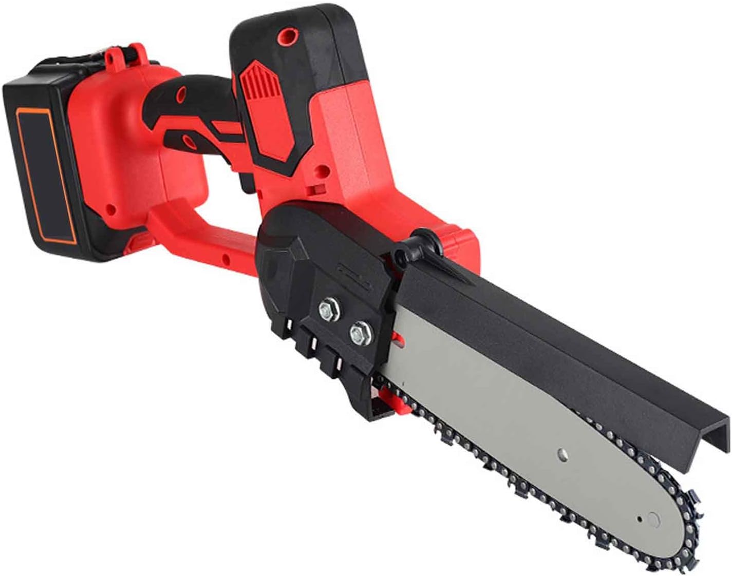 Mini Chainsaw Cordless Chainsaw Woodworking Cutting Machine Cordless Handheld Rechargeable High Power Electric Chain Saw Outdoor Logging Saw (218v/128v) (128V 2electric1 charge)