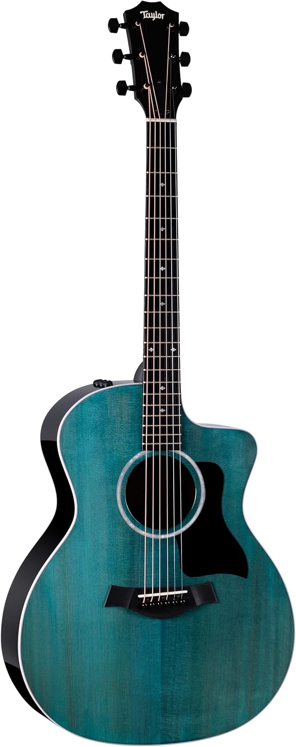 Taylor 214ce Special Edition Acoustic-electric Guitar - Transparent Blue