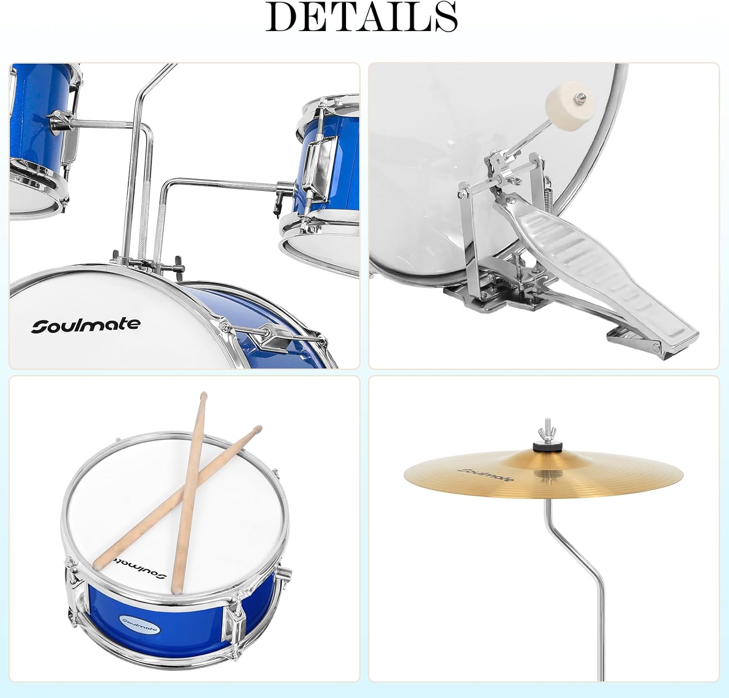 Soulmate Kids Drum Set – 14