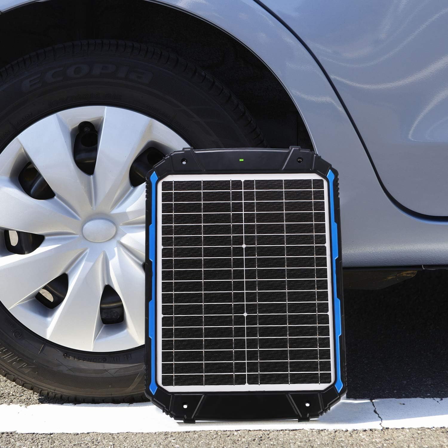 SUNER POWER 25W 12V Solar Battery Trickle Charger & Maintainer PRO, Built-in Intelligent MPPT Controller, Waterproof 12 Volt 25 Watt Solar Panel Charging Kits for Car Marine RV Trailer Boat Automotive