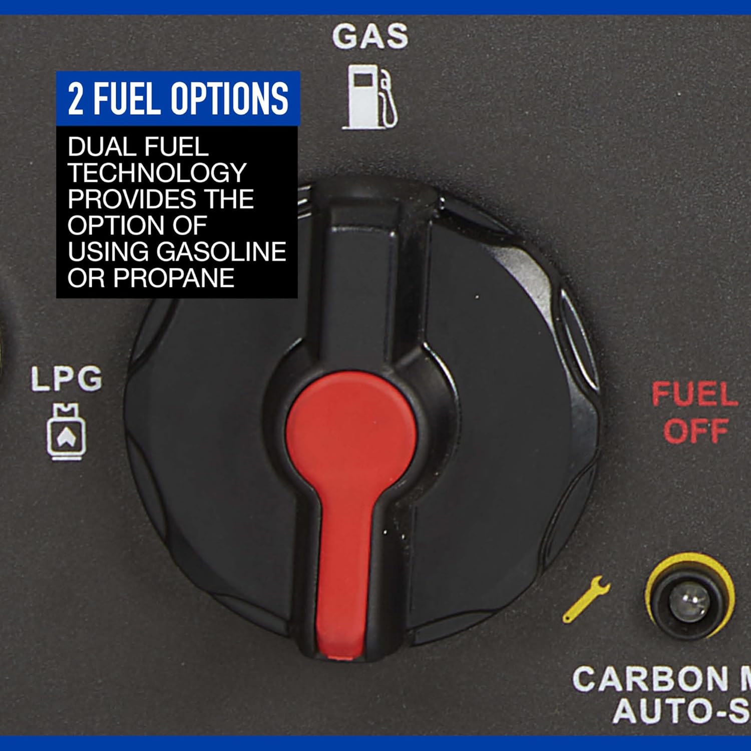 Powerhorse Inverter Generator - 10500 Watts, Dual Fuel, Remote & Electric Start, CO Monitor & Shutoff