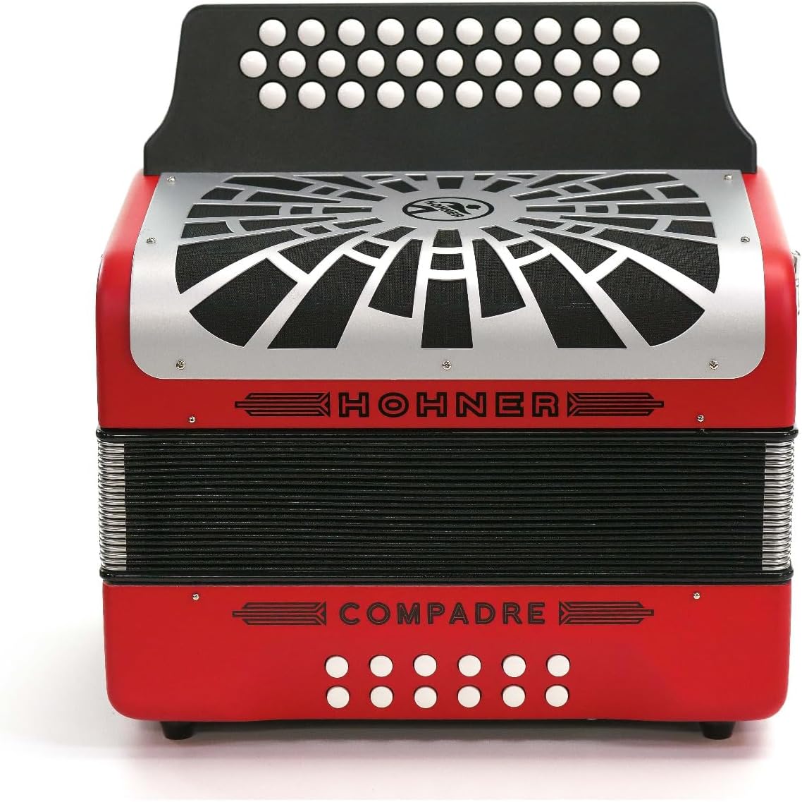 Hohner Compadre GCF Accordion with Gig Bag (Red)