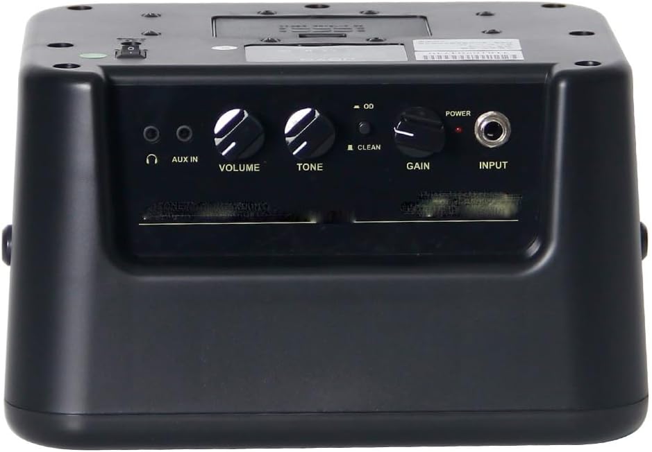 Mini Portable Electric Guitar Amplifier Speaker 10Watt Amp OD/Clean Channels with Power Adapter