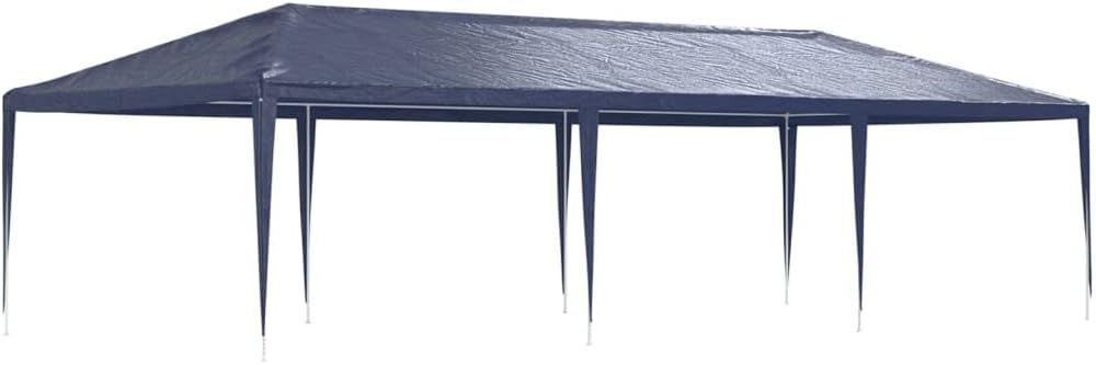 Party Tent 13.1'x29.5' Blue,Spacious Party Tent with UV and Water Resistance for Outdoor Gatherings Outdoor Living, Patio Furniture & Accessories