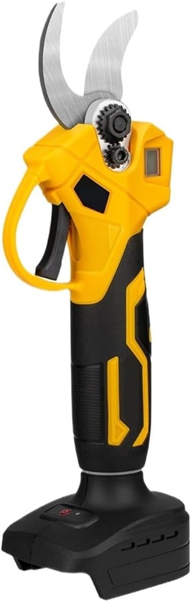 30mm Brushless Electric Pruning Shears 2 Gears Electric Scissors Cordless Fruit Tree Bonsai Pruning Tools for 18V Battery(No Battery No Plug)