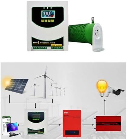 14000W MPPT Wind & Solar Hybrid System Controller - Auto Regulator for 12V, 24V, 48V Home Appliances & Wind Generators - High Efficiency Power Management Solution