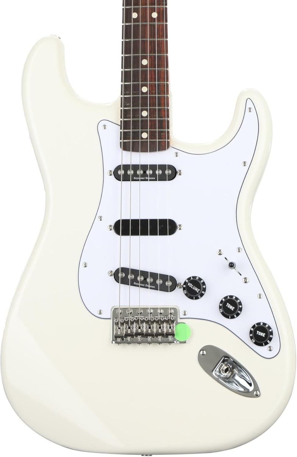 Fender Ritchie Blackmore Stratocaster, Scalloped Rosewood Fretboard - Olympic White