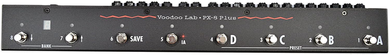 Voodoo Lab PX-8 PLUS True Bypass Programmable Pedal Switcher