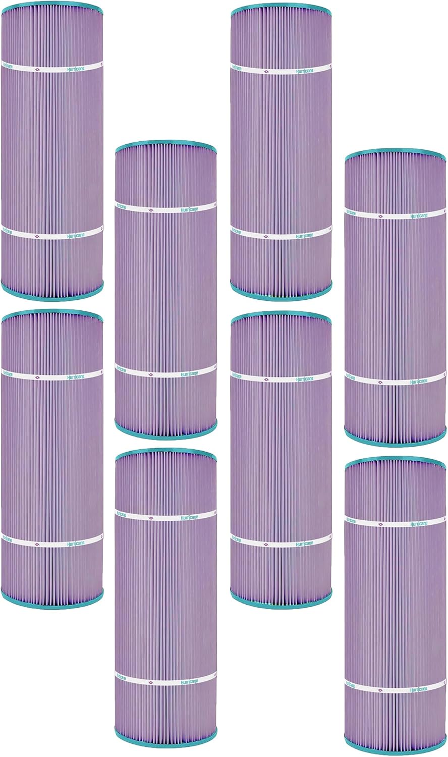 Hurricane Filters 8 Pack HF7470-04P Platinum Purple Pool Filter Cartridge - Replacement for PCC80, Unicel C-7470, Filbur FC-1976, Pentair Clean & Clear 320