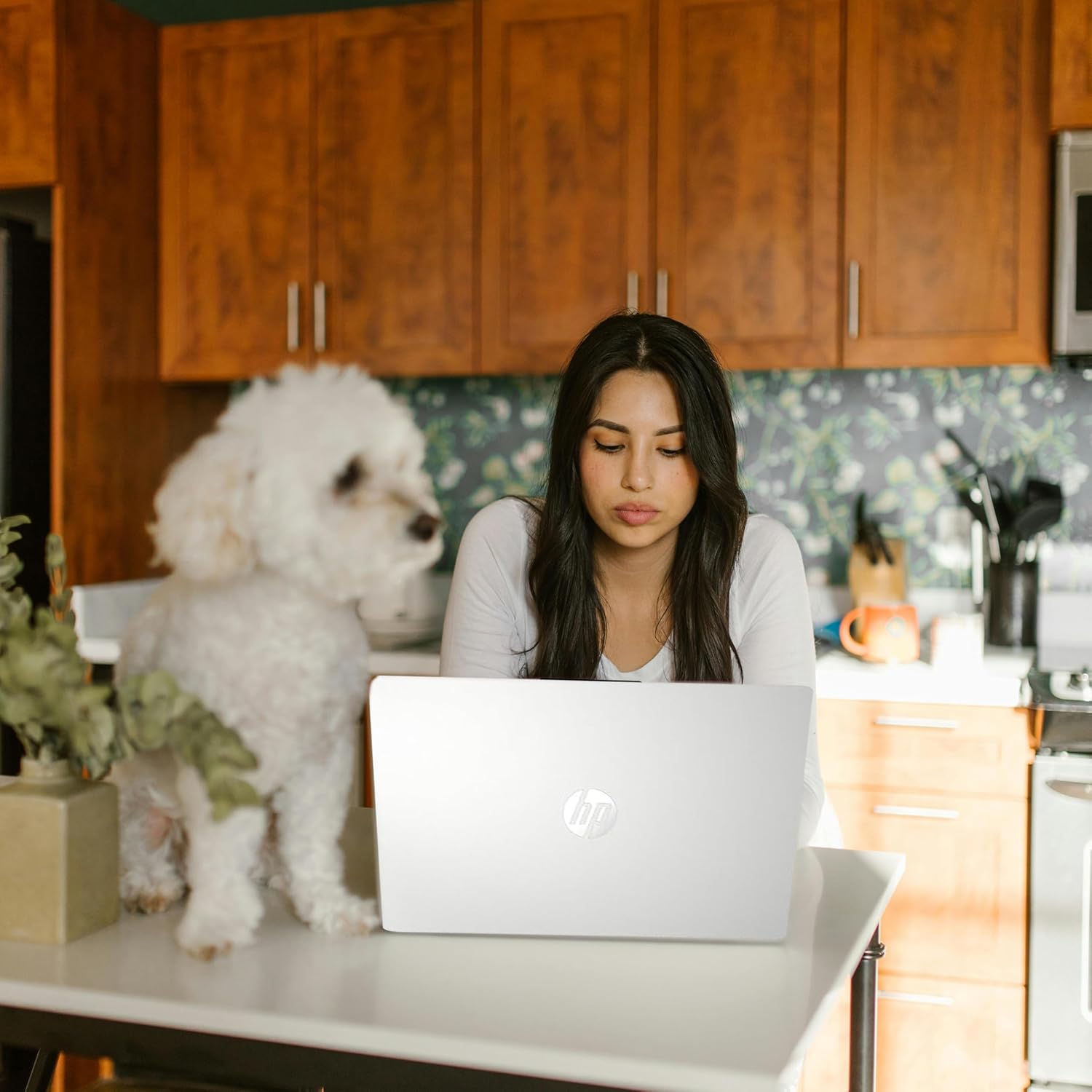 HP 17 Laptop, Intel Core i3 N305 Processor, 8-Cores, 16GB RAM, 1TB SSD, 17.3