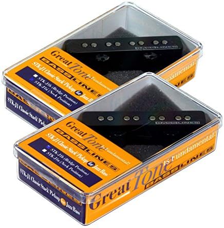 Seymour Duncan STK-J1n/1b Classic Fender Jazz Bass Pickup Set Black