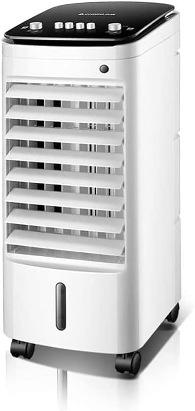 Air Cooler for Home Office Air Conditioner Portable,Compact Air Circulator,Mobile Cooling Fan,Space Air Cooler,Super Quiet Evaporative Coolers,3-Speed Setting Air Conditioner,Energy Efficient Conditi
