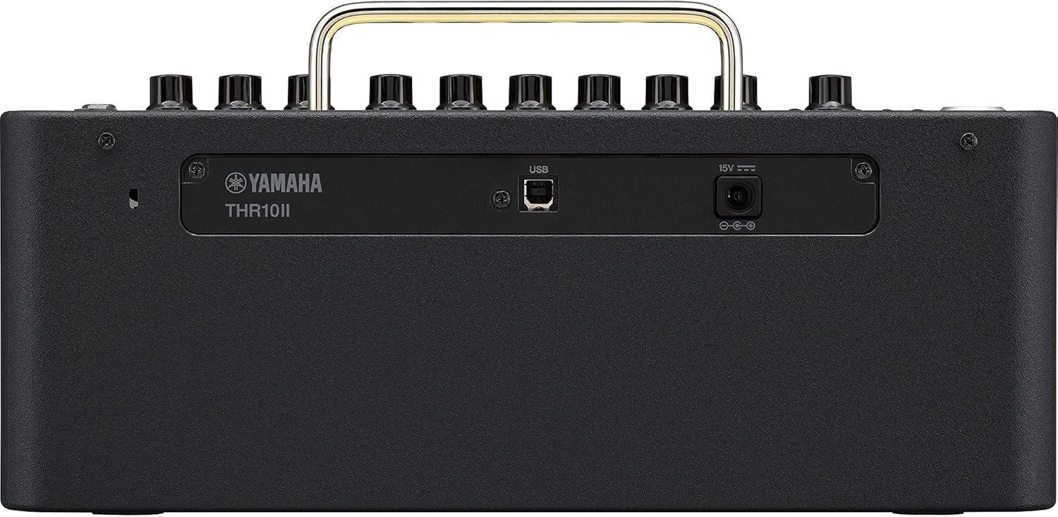 Yamaha THR Wired Desktop 15 Guitar Amps and 8 Effects, Bluetooth-Enabled, Standard Color (THR10II)