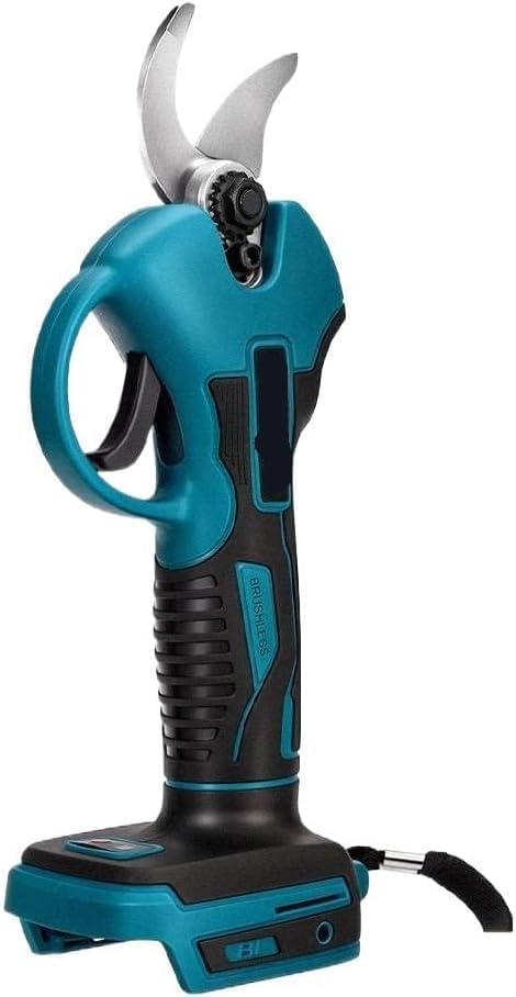 50mm Brushless Electric Pruning Shear Cordless Electric Scissors Fruit Tree Bonsai Hedge Trimmer for 18V Battery for Tree Trimming Branch Cutter