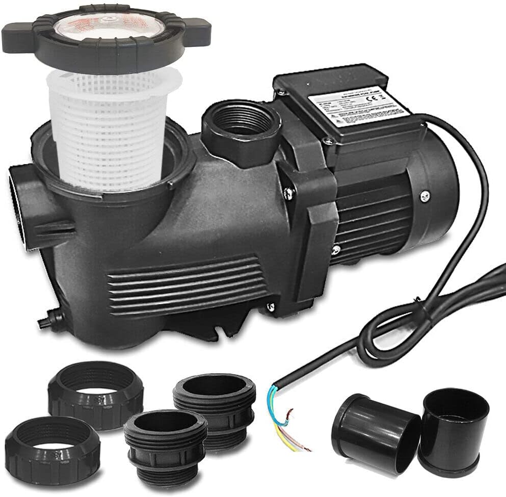 3HP Pump, Universal Super Speed Pump For Above Ground, In-Ground Swimming Pools, Kid Pools Pump, Easy Assembly, Easy Installation, US SUPPLY