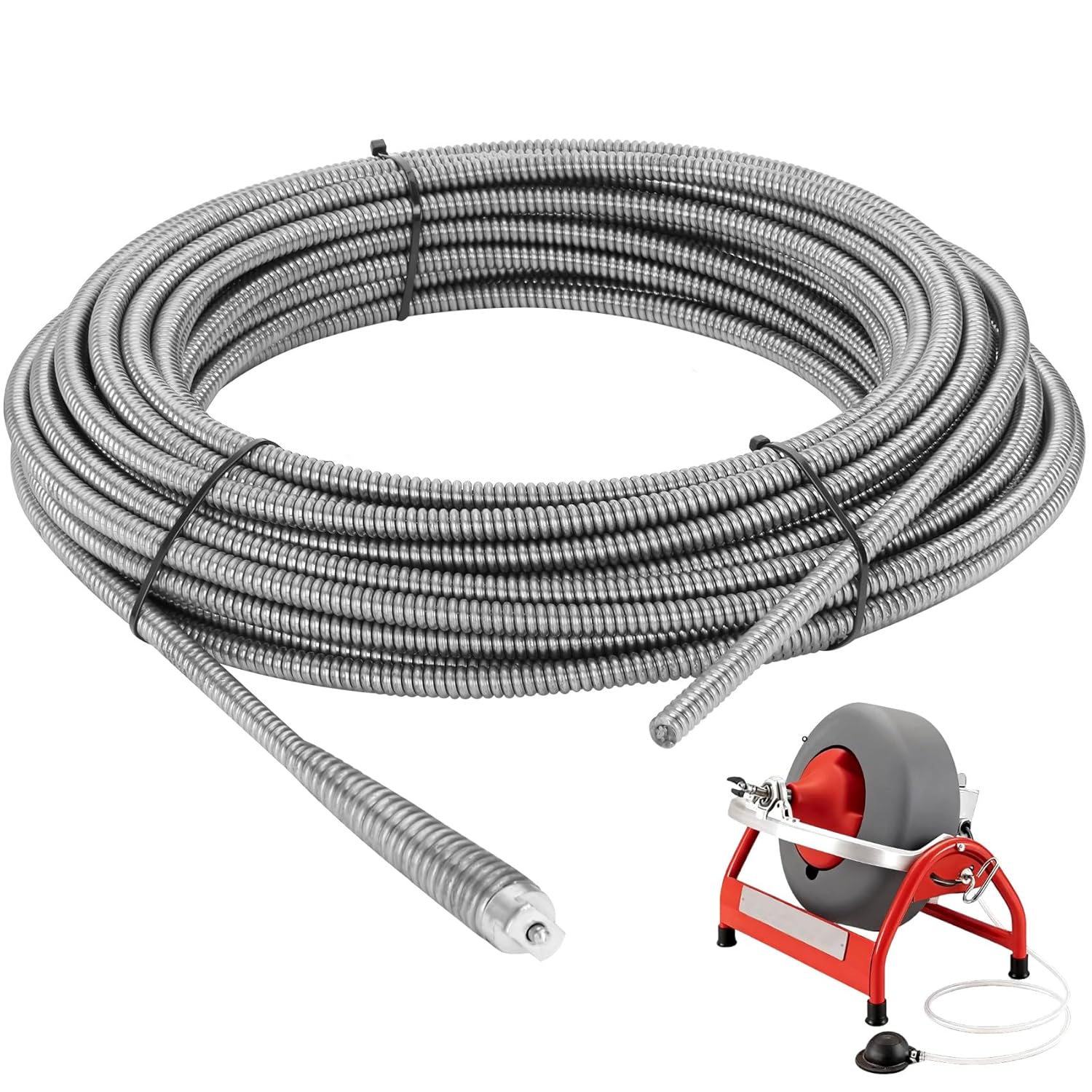 Upgraded 37847 C-32 Inner Core Cable for RIDGID K-3800 and K-375 Drum Machines, 3/8