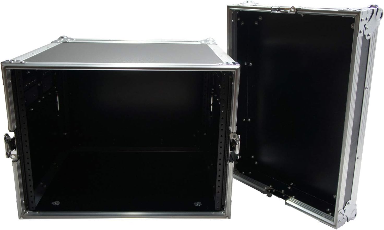 Harmony Audio HC8UAD DJ Flight Amp 8U Rack Space Road Travel Amplifier Case