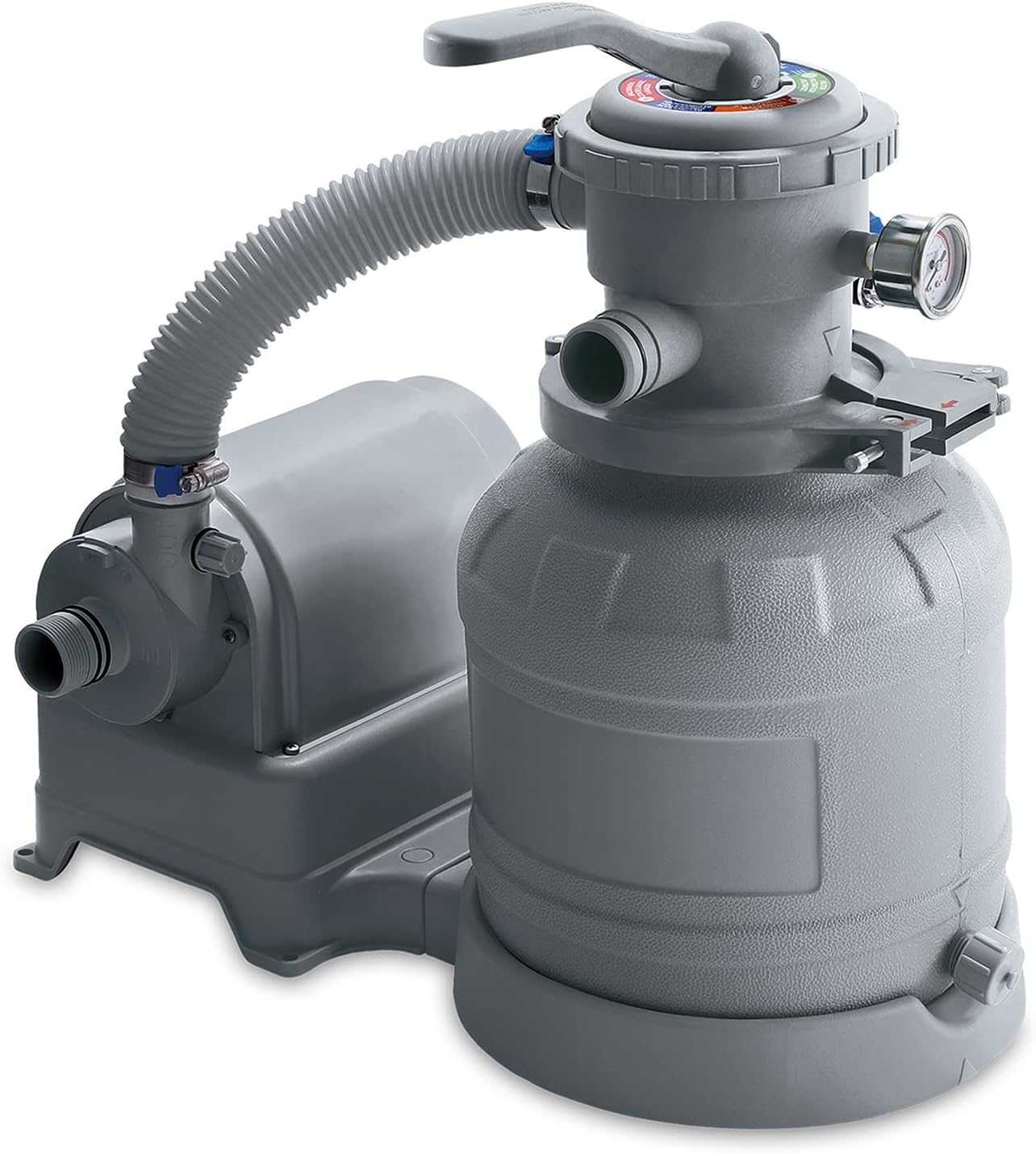 Funsicle 10in Sand Filter Pump for Above Ground Pools, 1100 GPH Flow Rate