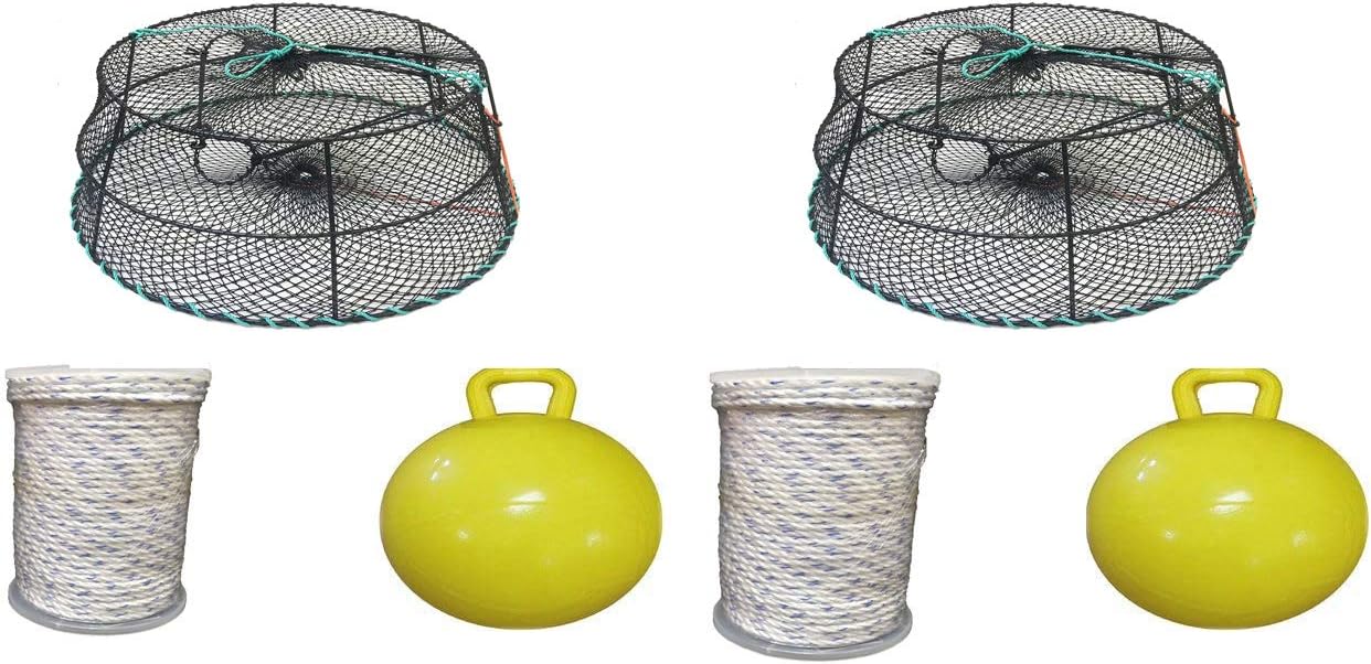 KUFA Sports (CT78+FYM405) Vinyl Coated Tower Style Prawn Trap (30