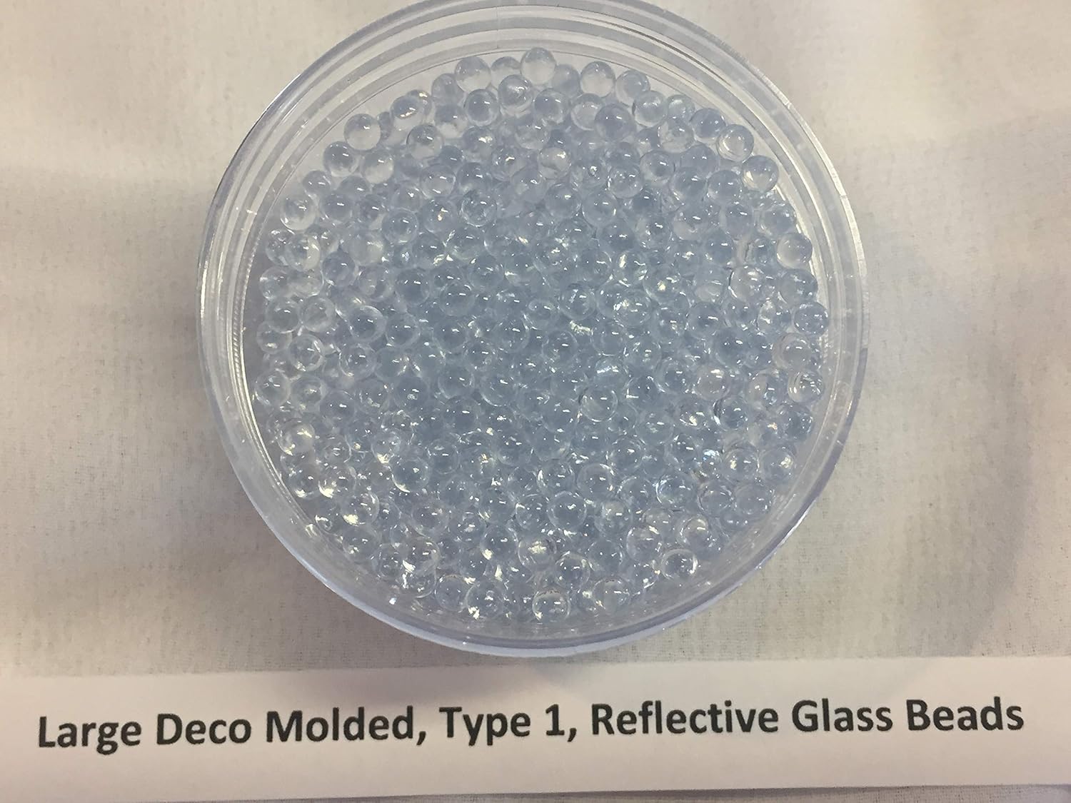 Cole Safety Products Large Deco Molded Reflective Glass Beads 10 lbs