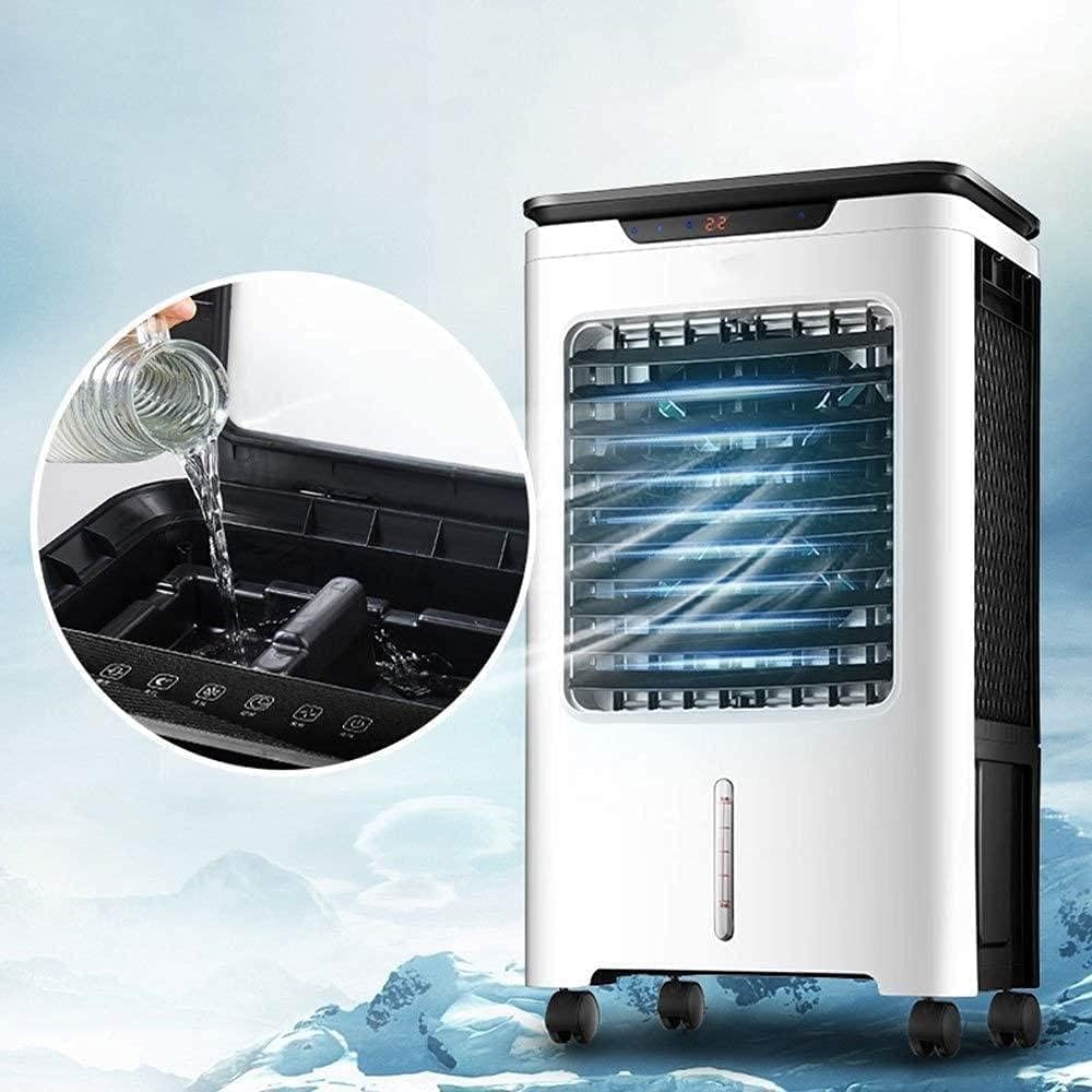 Portable Air Conditioner Cooler Air Conditioner Mobile Without Hose Leafless Conditioning Fan Refrigeration Fan Humidification Single Er Home Dormitory Water Ing Fan Small Condit