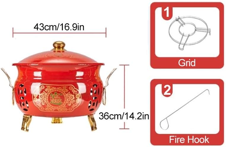 Fire Pit, Metal Burn Barrel, Incinerator, for Collecting Ashes, Money, Waste Paper, Garden Leaves(Small)