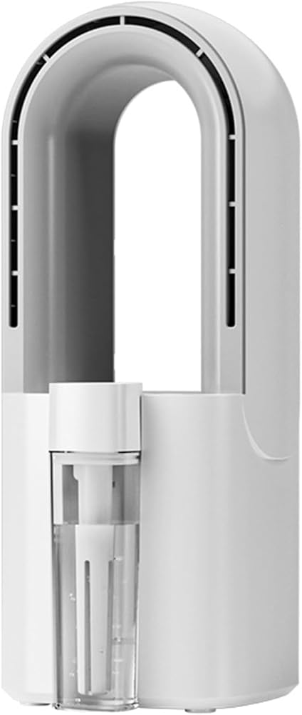 Portable AC Air Conditioner Portable Compact Indoor Air Conditioner with Removable Water Tank, Energy Efficient, Cooler Device for Bedroom, Living Room, Apartment, Studio (White)