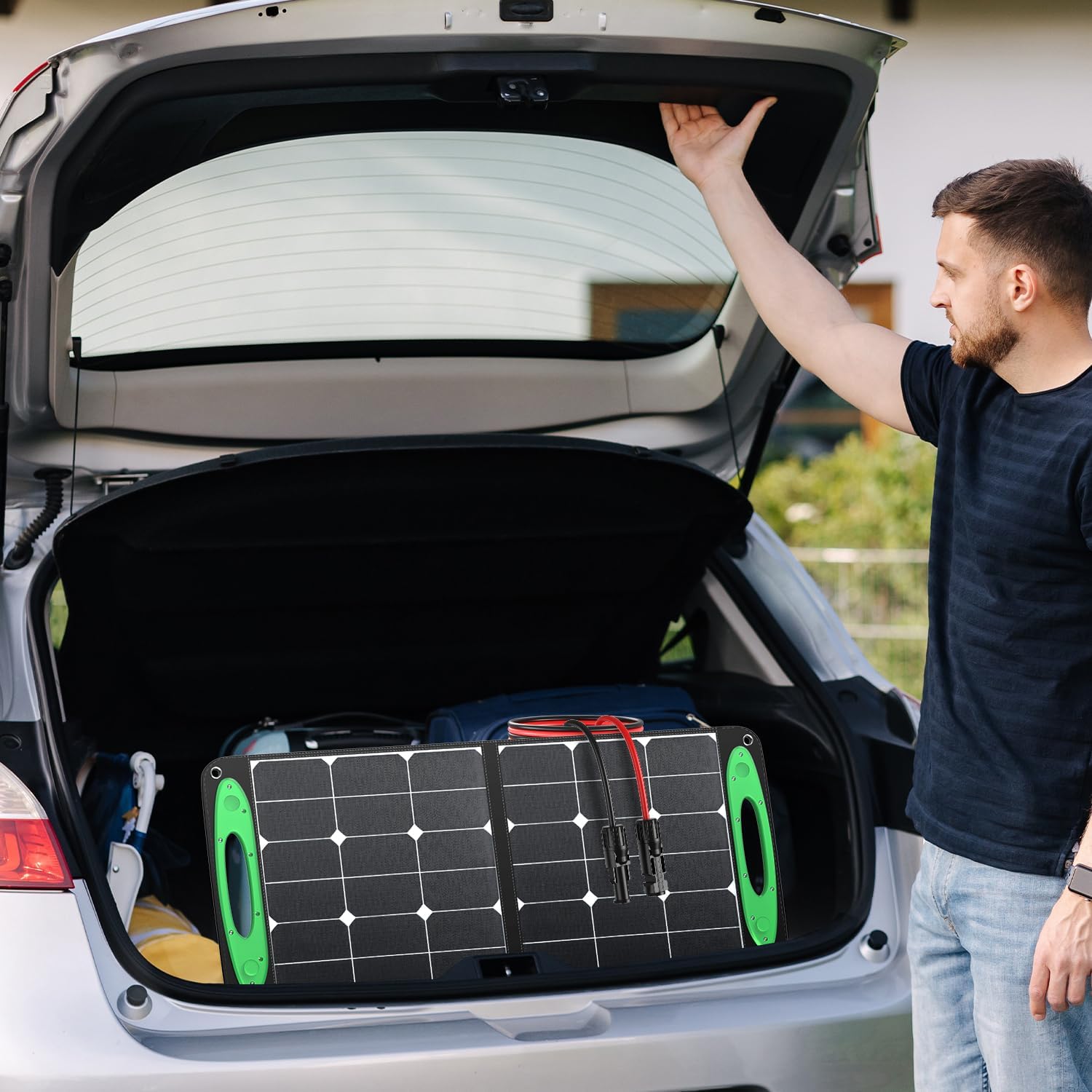 Bateria Power 200 Pairs Solar Connector Caps, IP68 Weather Resistant Dust Male and Female Cap for Solar Panel Connectors