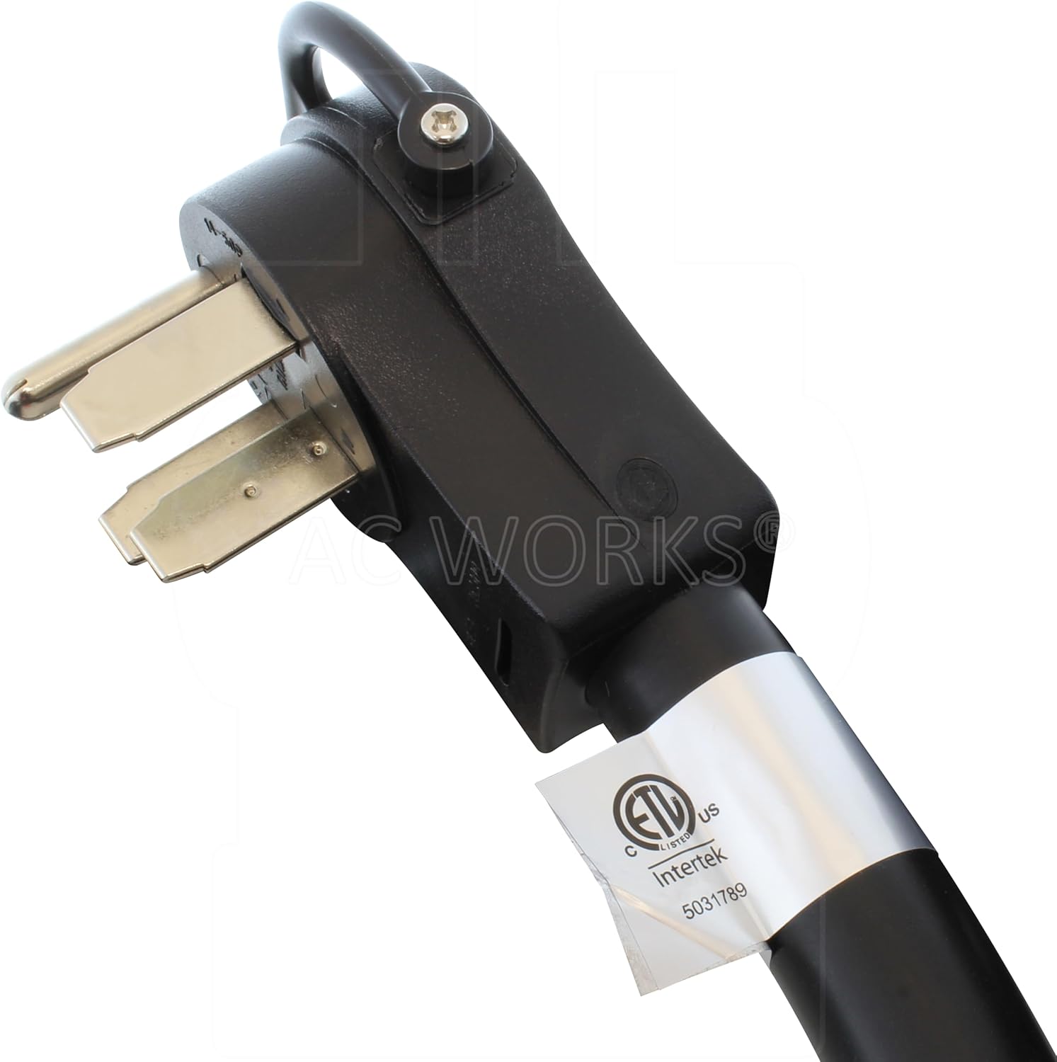 AC WORKS 50Amp Generator 14-50P to Transfer Switch 50Amp Inlet Box Adapter (25)