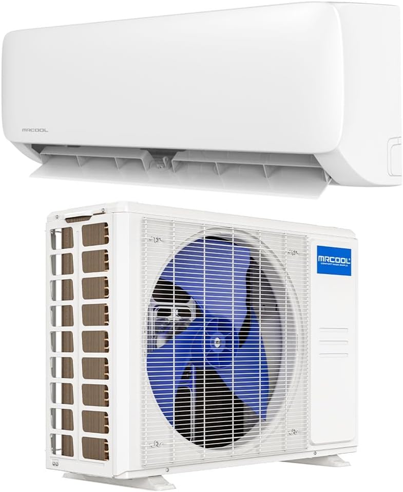 MrCool Easy Pro 24k BTU 18.9 SEER2 Ductless Heat Pump Split System 5th Generation - DIY Mini Split w/ 16ft Lineset & 1 YR Labor Warranty by IWAE