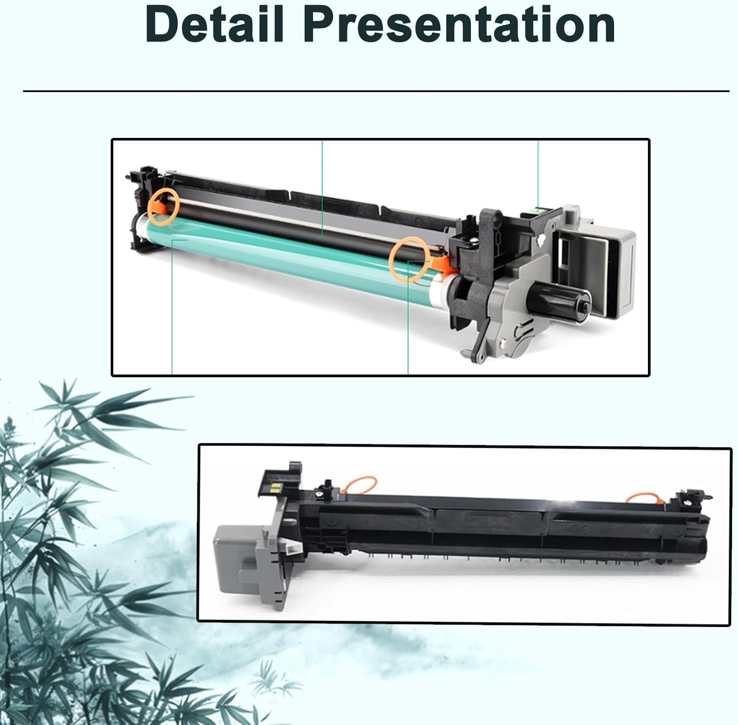 Compatible for Canon ImageRUNNER Advance 4525i 4535i 4545i 4551i DX 4725i 4735i 4745i 4751i Copier,GPR-57 Black Drum Unit 1 Pack