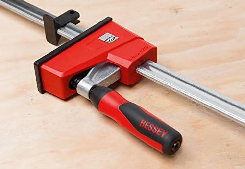 BESSEY KREK2450 K Body REVO Clamp Kit, 2 x 24 In., 2 x 50 In. and 1 set of KP Blocks - 1700 lbs Nominal Clamping Force. Spreader, and Woodworking Accessories - Clamps and Tools for Cabinetry