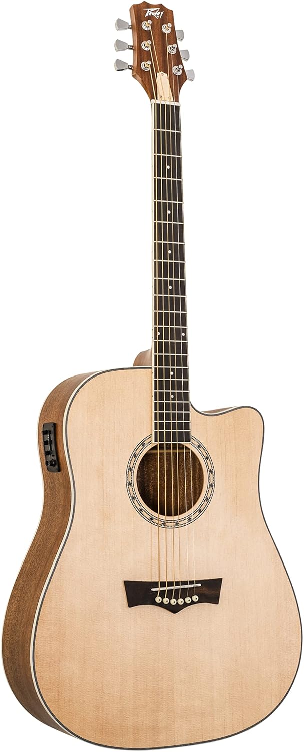 Peavey Delta Woods™ DW-2 CE™ Solid Top Cutaway Acoustic-Electric Guitar with Electronics and Case