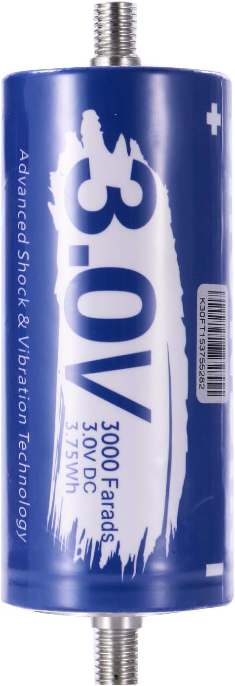 6PCS Maxwell car Audio Amplifier Super Capacitor 3.0V 3000F Graphene Battery 12V Engine Start car Battery