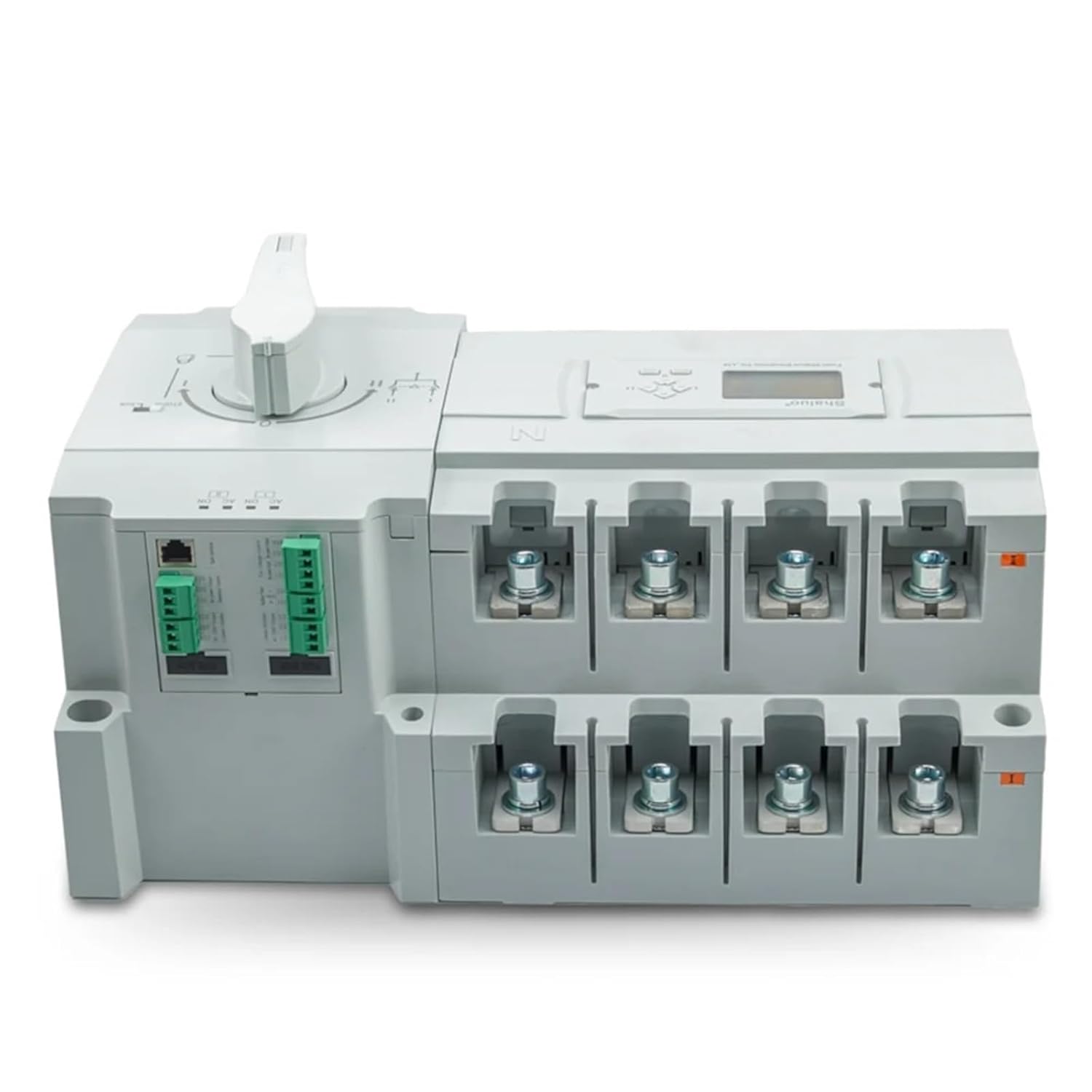 C Type ATS Dual Power Automatic Transfer Switch AC220V Diesel Generator Controller Auto Changeover Switch Converter (Color : 400A to 630A C Type)
