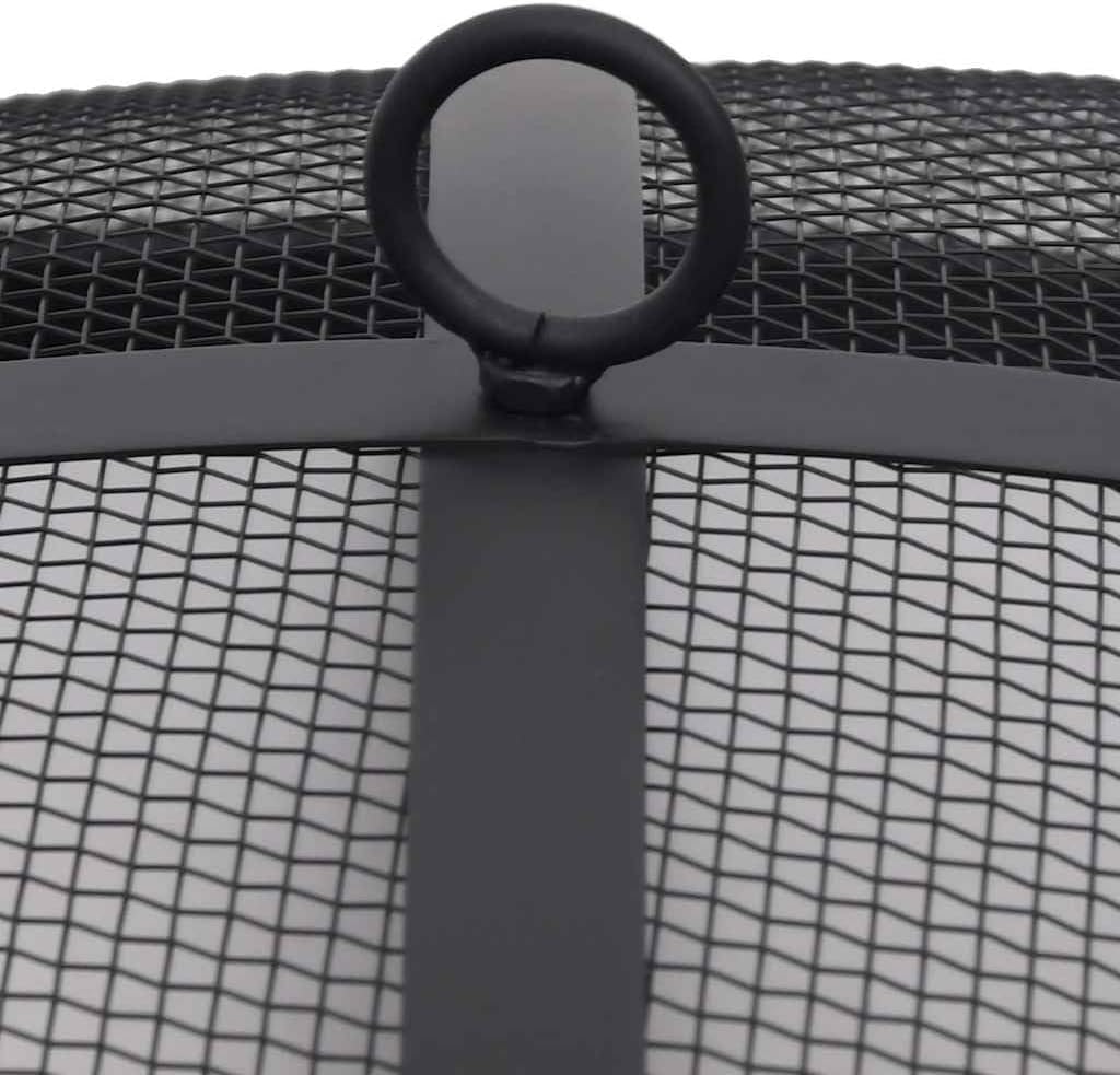 Outdoor Fire Pit with Grill, 29.9