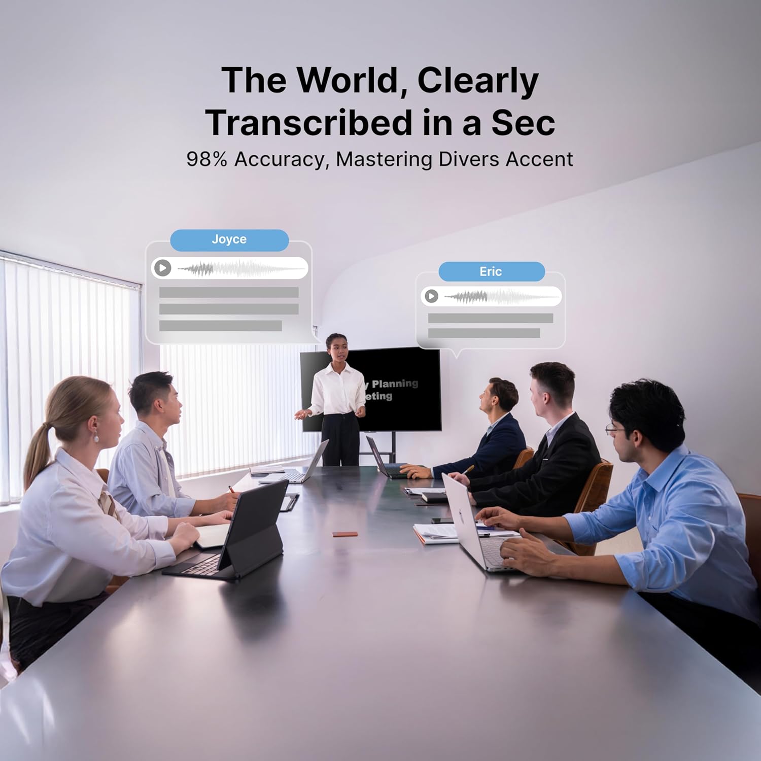 Comulytic Note Pro AI Voice Recorder, Unlimited Transcribe & Summarize, One Tap Recording Device with AI Note Taking, Support 113 Languages, 64GB, Audio Recorder for Calls, Meetings, Lectures, Black