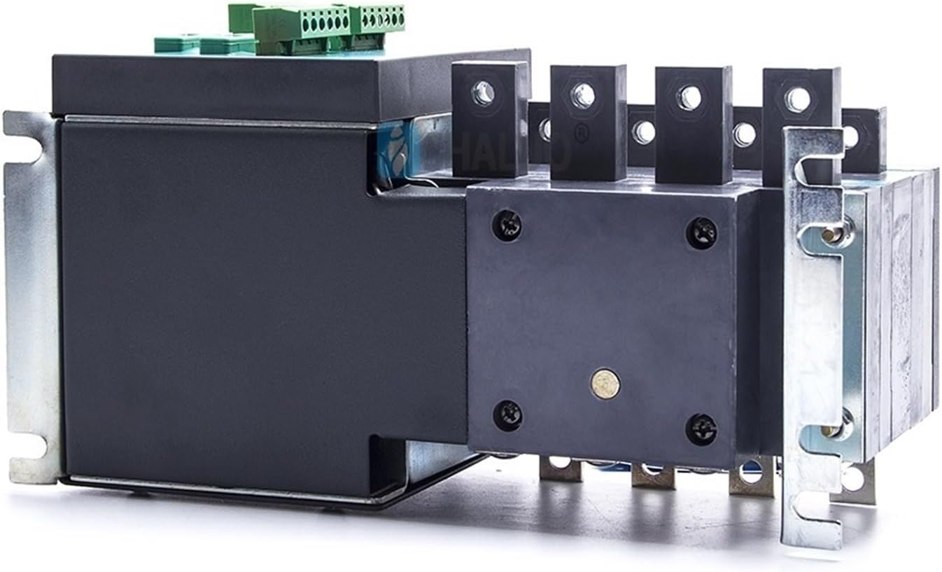 ATS Dual Power Automatic Transfer Switch 4P 100A 250A 300A 630A AC220V Working Voltage for Generator Parts(630A 4P)