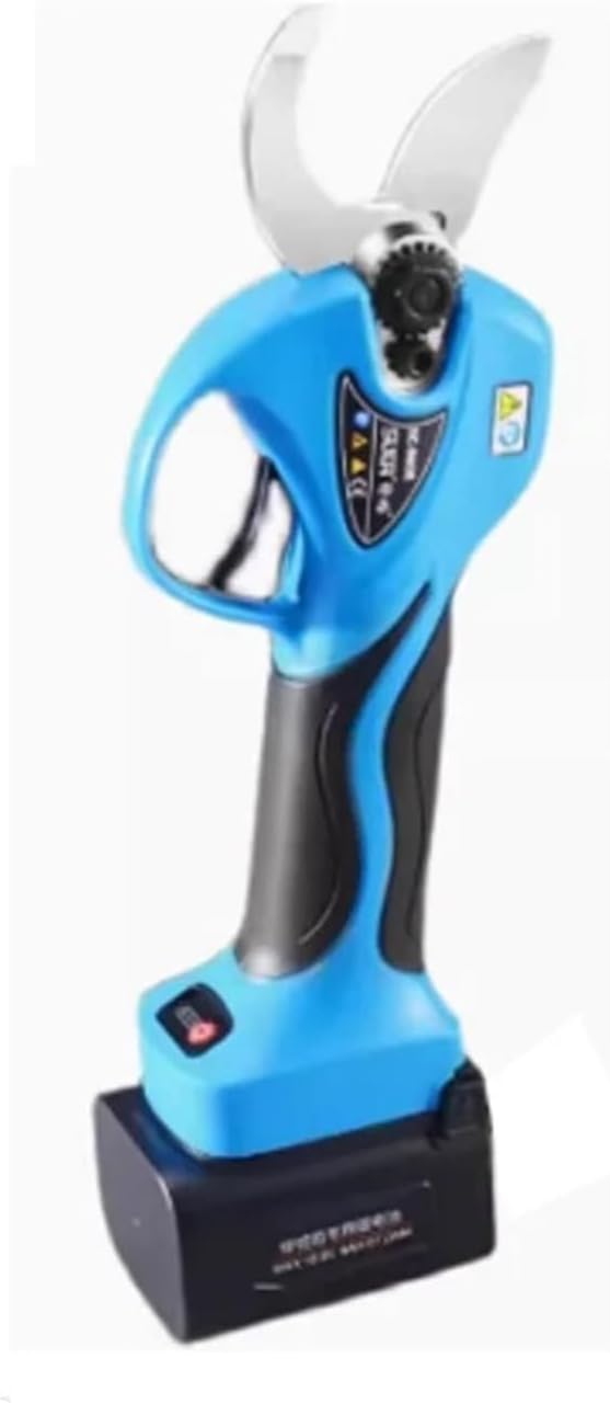 SC-8608 32mm Lithium Battery Pruning Scissors, Pruner, Garden Tools, Electric Shears, Cutting Wooden Branches, SC8608(32mm with 2 Battery)